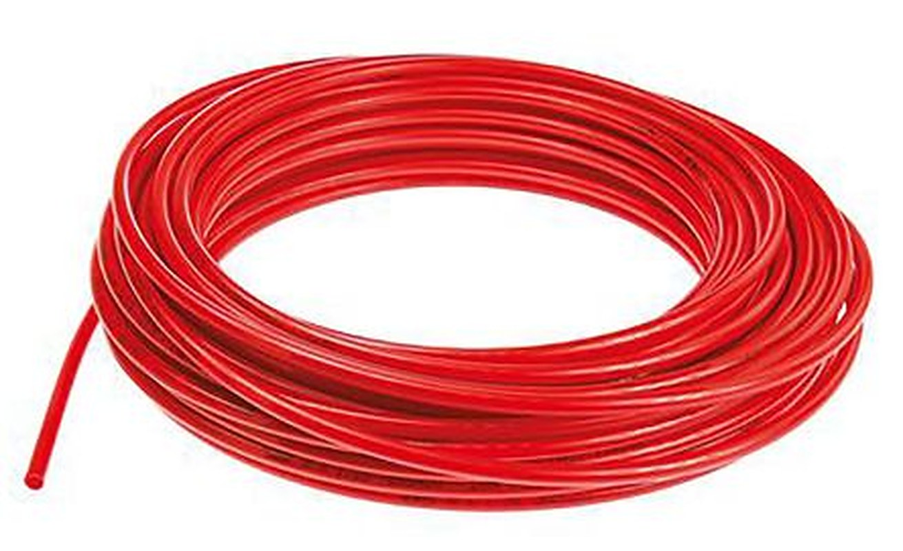 Festo Compressed Air Pipe Red Polyurethane 6 mm 50 m PUN Series, 178411