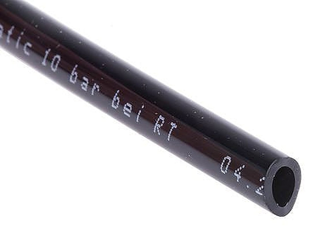 Festo Compressed Air Pipe Black Polyurethane 10 mm 50 m PUN-H Series, 197393