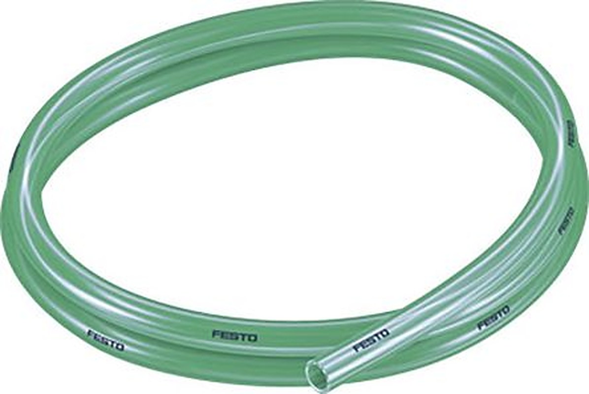 Festo Compressed Air Pipe Green Polyurethane 10 mm 50 m PUN-H-T Series, 8048707