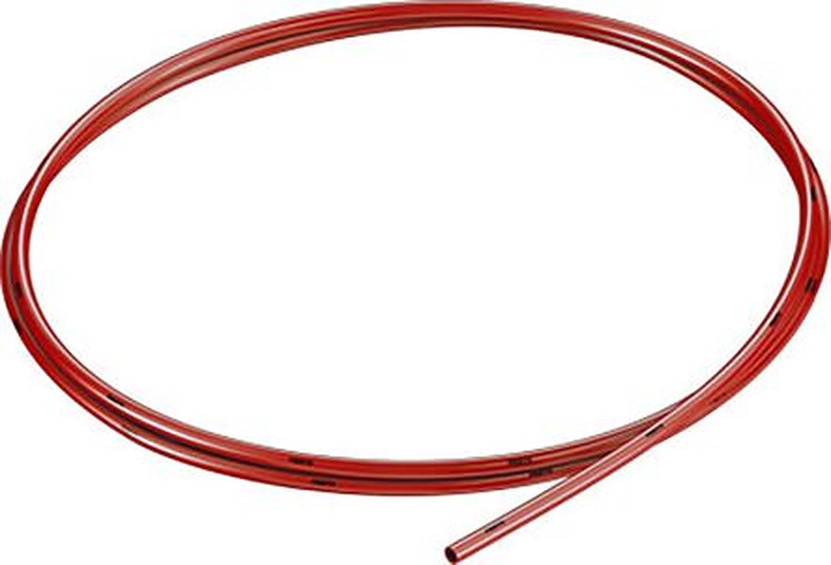 Festo Compressed Air Pipe Red Polyurethane 2 mm 50 m PUN-H Series, 133040