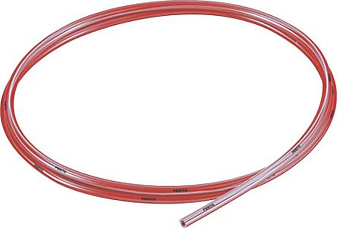 Festo Compressed Air Pipe Red Polyurethane 4 mm 50 m PUN-H-T Series, 8048675