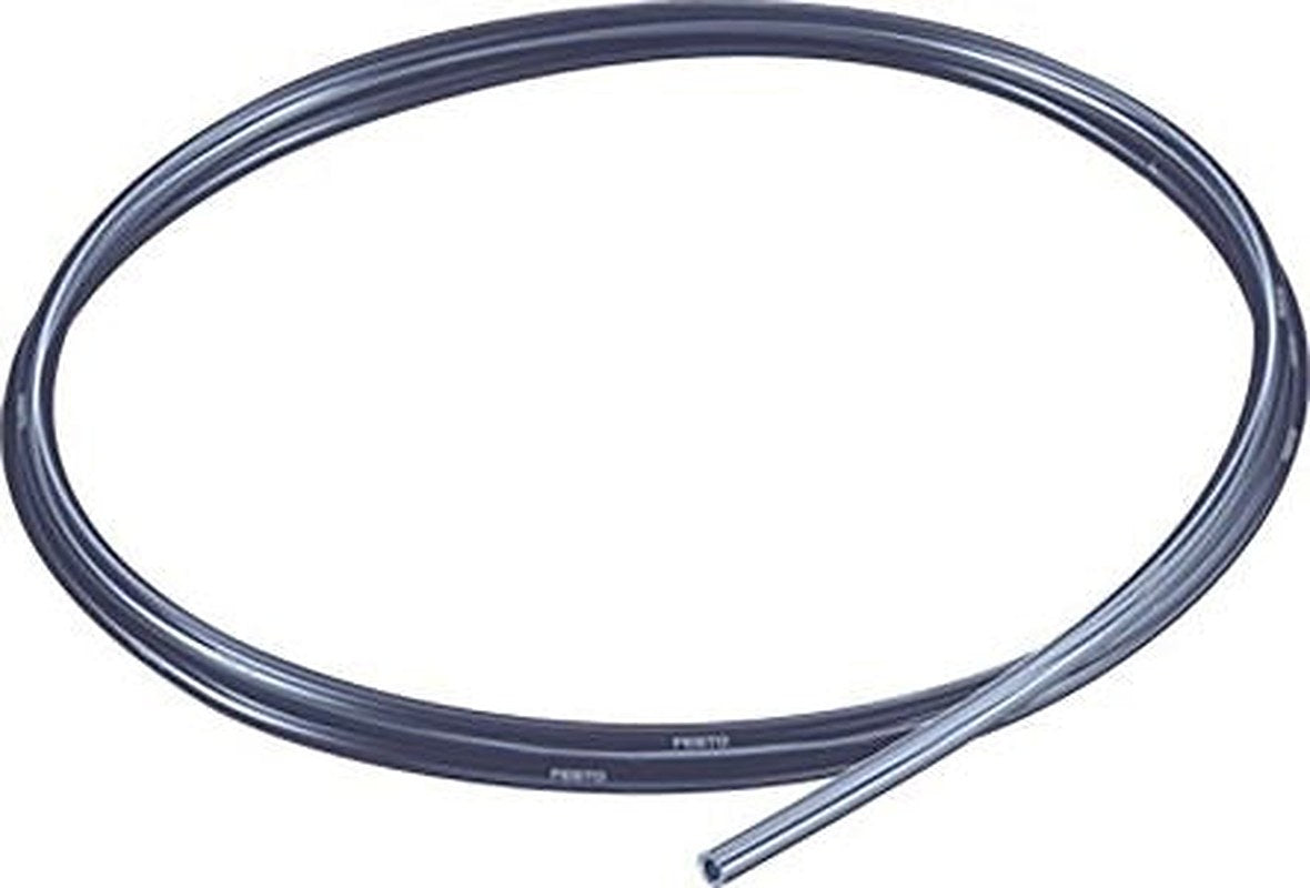Festo Compressed Air Pipe Black Polyurethane 4 mm 50 m PUN-H-T Series, 8048673