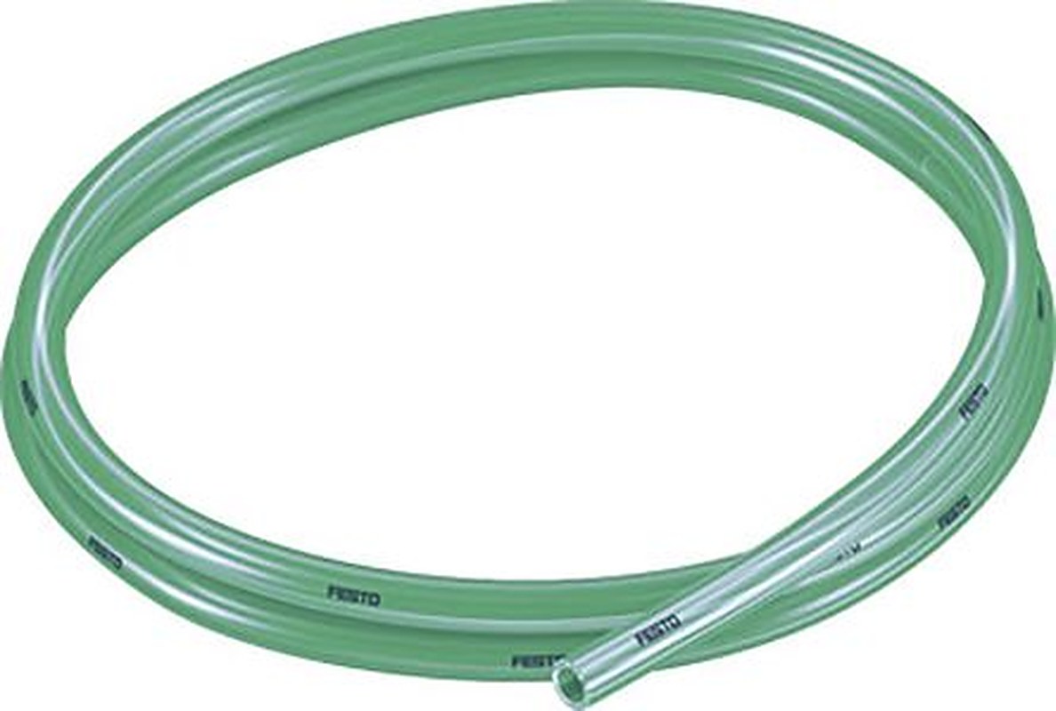Festo Compressed Air Pipe Green Polyurethane 8 mm 50 m PUN-H-T Series, 8048697