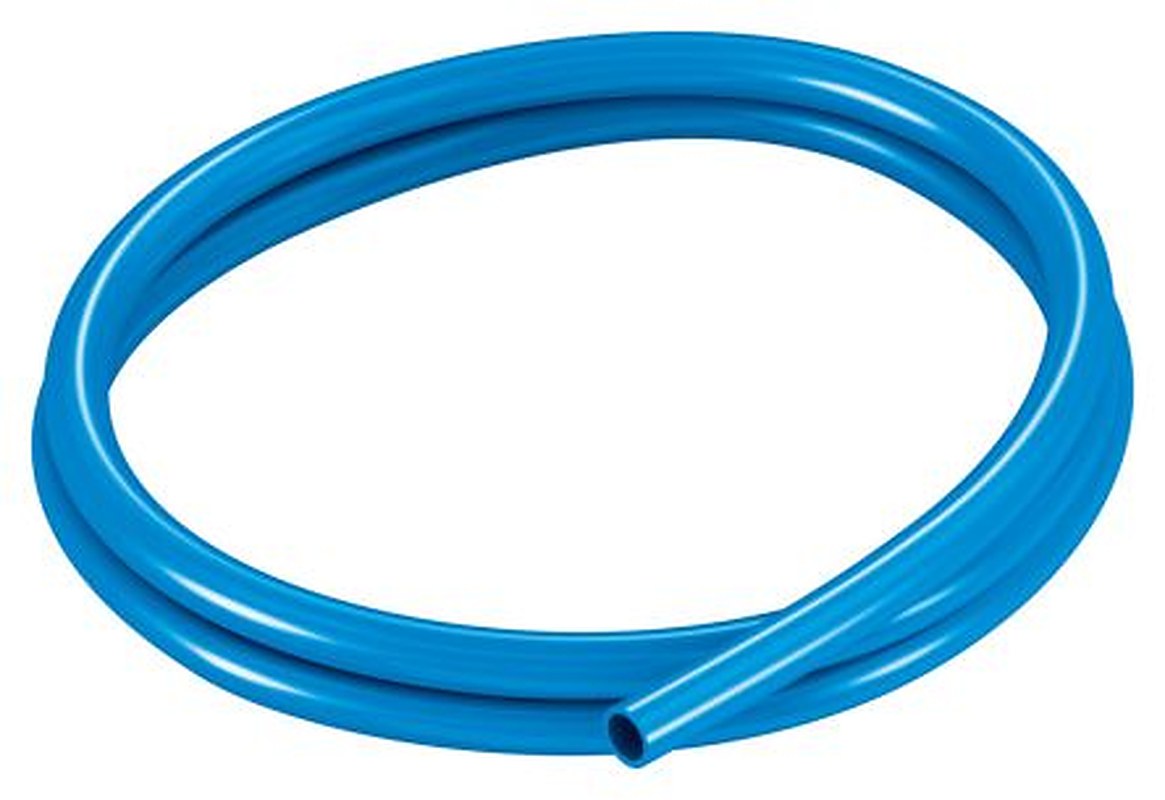 Festo Blue Thermoplastic Elastomer Round Plastic Tube x 10 mm OD x 7 mm ID x 3 mm