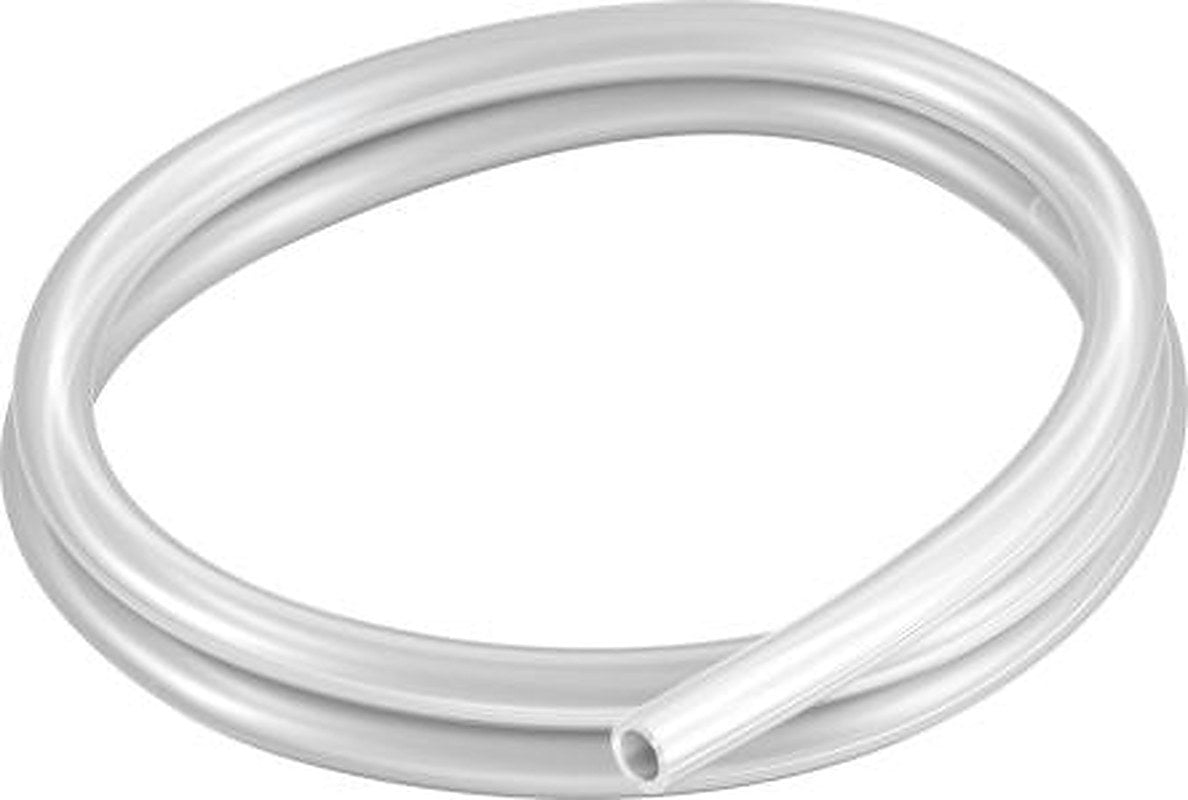 Festo Natural Thermoplastic Elastomer Round Plastic Tube x 12 mm OD x 8 mm ID