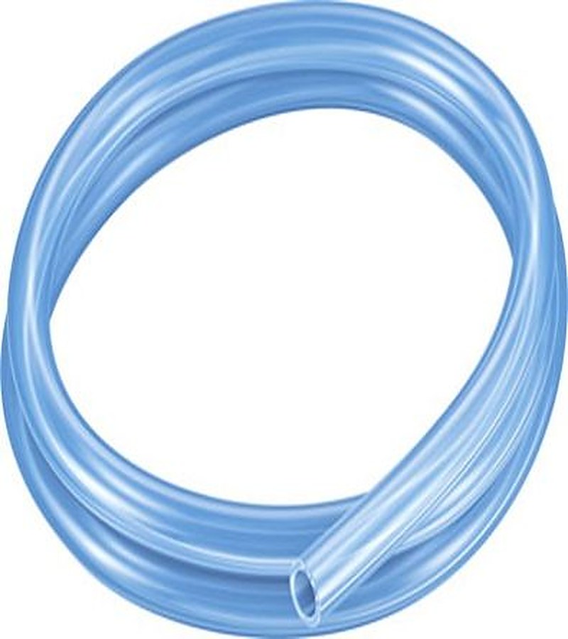 Festo Translucent Blue Thermoplastic Elastomer Round Plastic Tube x 16 mm OD x 11 mm ID