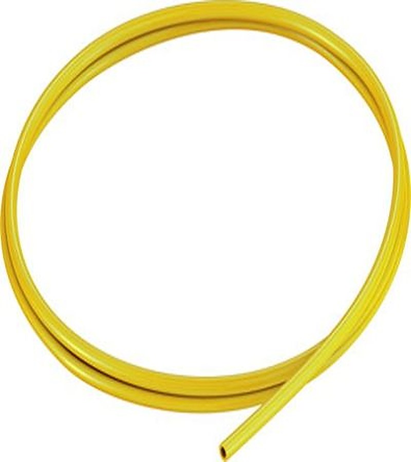 Festo Yellow Thermoplastic Elastomer Round Plastic Tube x 4 mm OD x 2.6 mm ID x 1.4 mm