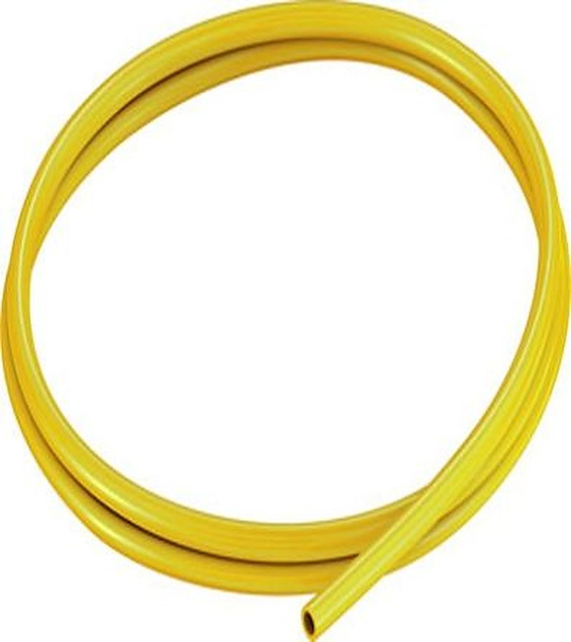 Festo Yellow Thermoplastic Elastomer Round Plastic Tube x 6 mm OD x 4 mm ID
