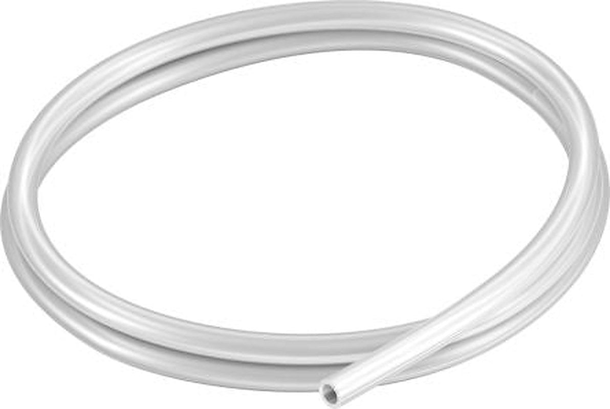 Festo Natural Thermoplastic Elastomer Round Plastic Tube x 8 mm OD x 5.7 mm ID