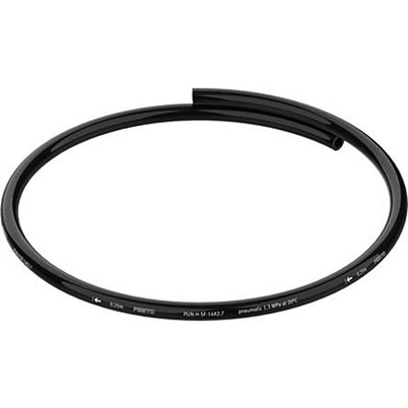 Festo Thermoplastic Elastomer, Hose Pipe, 8.6 mm ID, 14 mm OD, Black