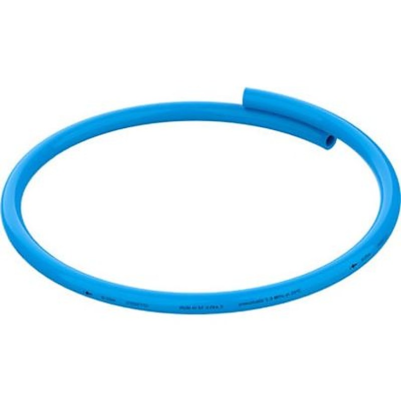 Festo Thermoplastic Elastomer, Hose Pipe, 13.4 mm ID, 22 mm OD, Blue