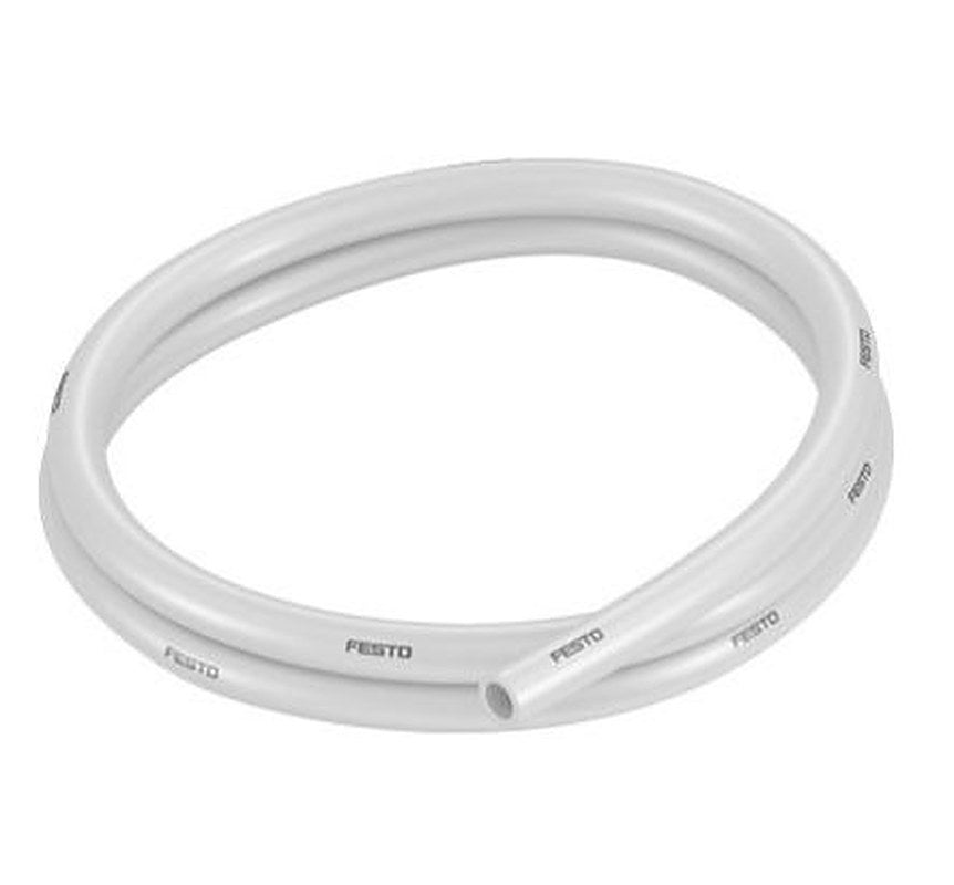 Festo Air Hose White Thermoplastic Polyurethane 6 mm PUN Series, 525454