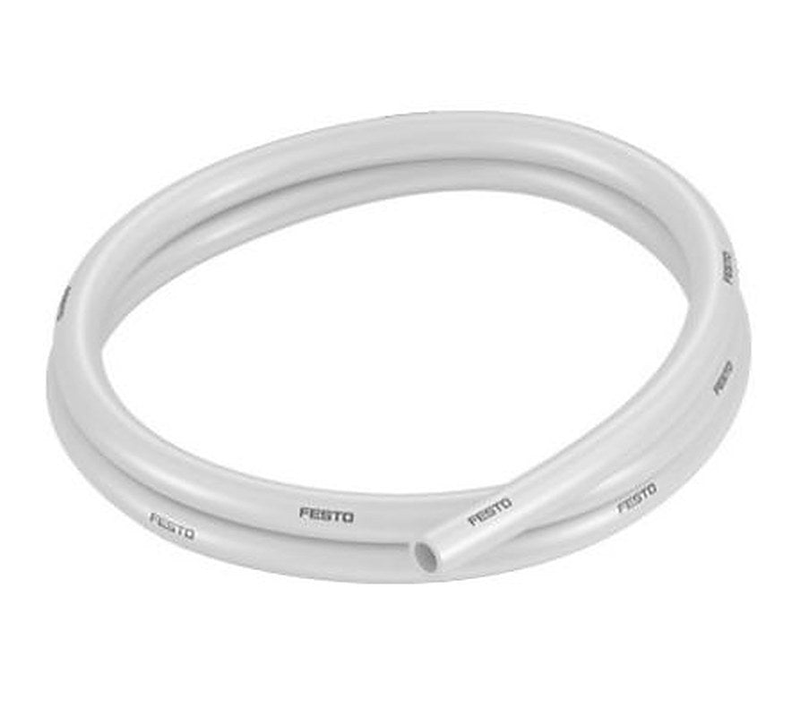 Festo Air Hose White Thermoplastic Polyurethane 8 mm PUN Series, 525455