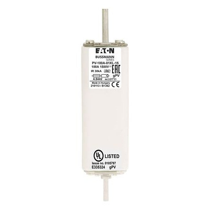 Eaton 100A Tag Fuse 01XL 1500V, 189 mm