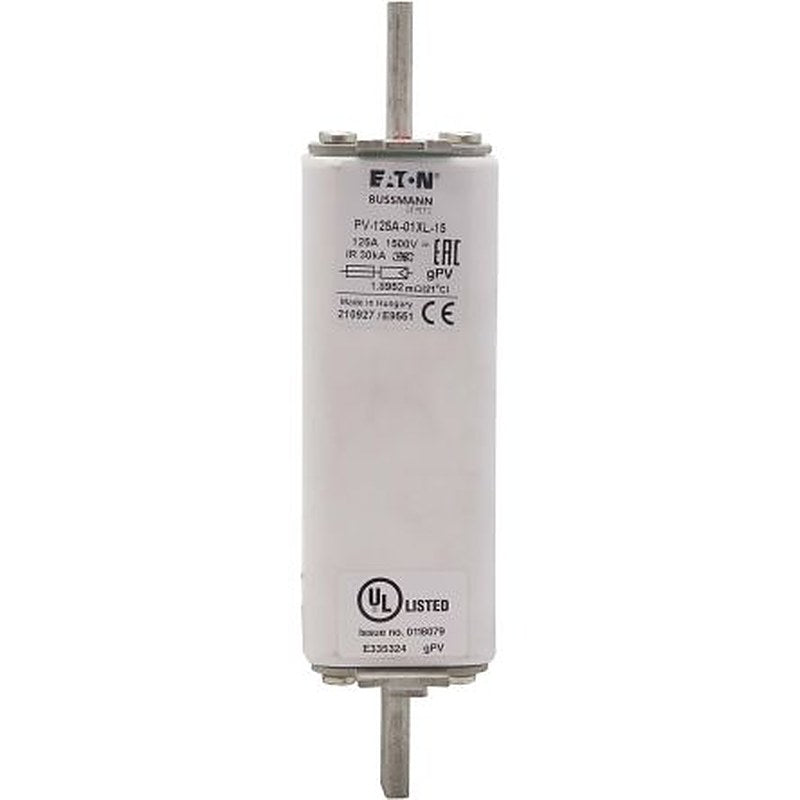 Eaton 125A Tag Fuse 01XL 1000V, 189 mm