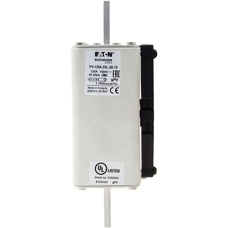 Eaton 125A Tag Fuse 2L 1500V, 166 mm