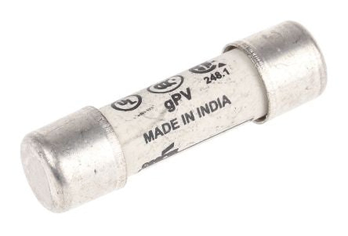 Eaton 12A Ceramic Cartridge Fuse, 10 x 38 mm