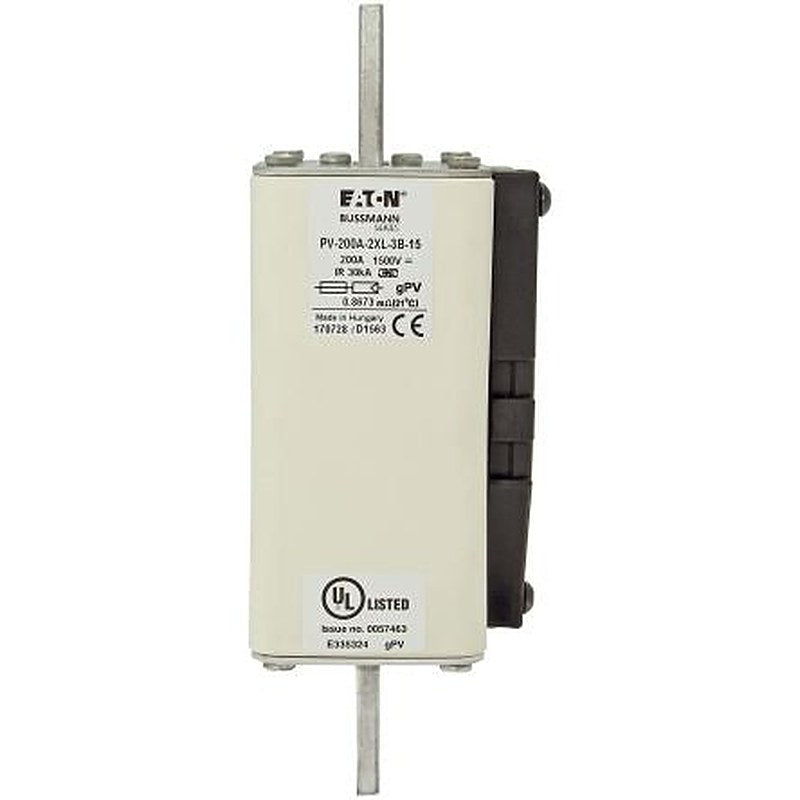 Eaton 200A Tag Fuse 2XL 1500V, 166 mm