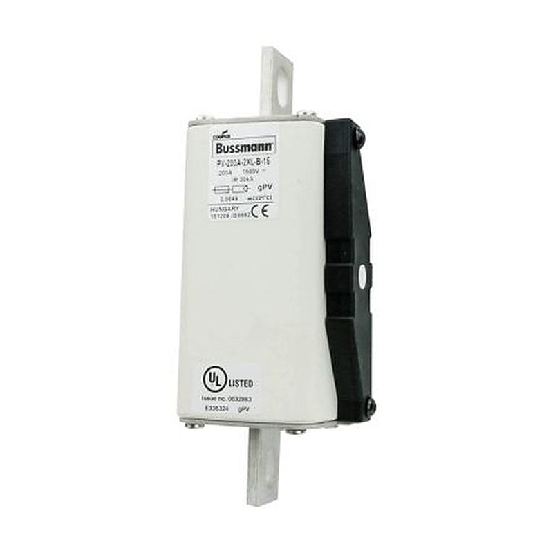 Eaton 200A Tag Fuse 2XL 1500V, 166 mm