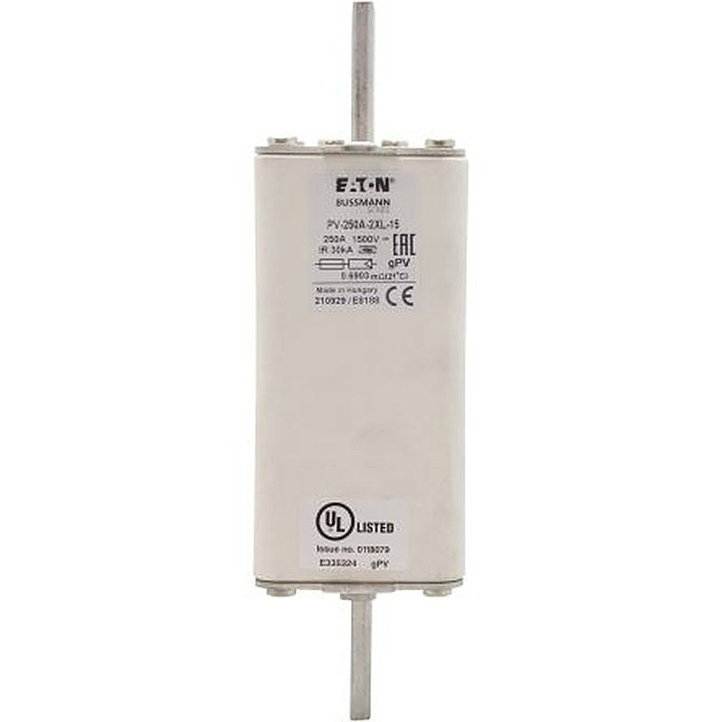 Eaton 250A Tag Fuse 2XL 1500V, 205 mm