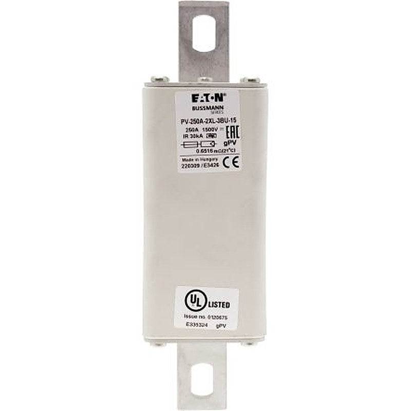 Eaton 250A Tag Fuse 2XL 1500V, 167 mm