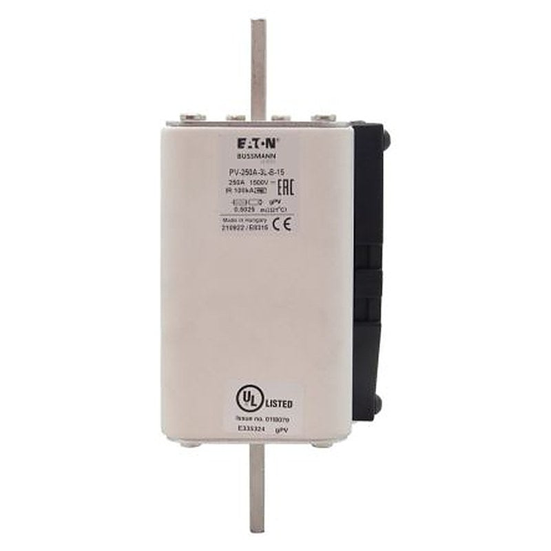 Eaton 250A Tag Fuse 3L 1500V, 170 mm