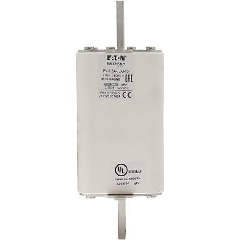 Eaton 315A Tag Fuse 3L 1500V, 205 mm
