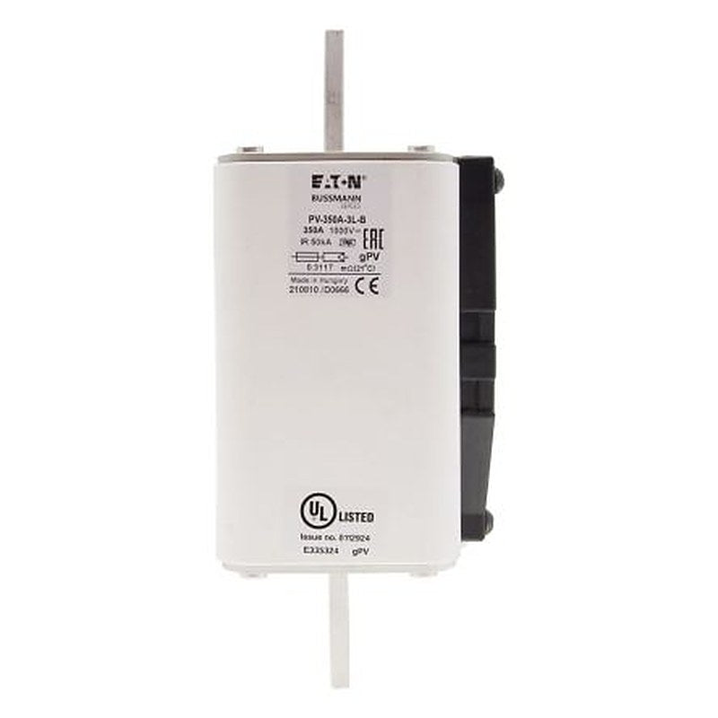 Eaton 350A Tag Fuse 75 mm x 91 mm x 205 mm 1000V, 170 mm