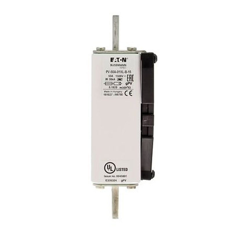Eaton 50A Tag Fuse 01XL 1500V, 163 mm
