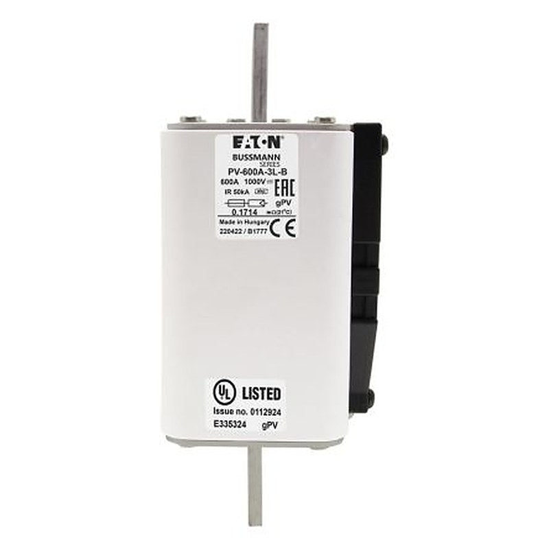 Eaton 600A Tag Fuse 201.4 x 91 x 73.5 mm 1000V, 170 mm