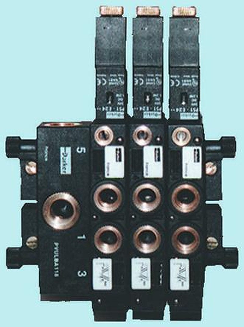 Parker PVL Pneumatically Actuated 5/2 Valve