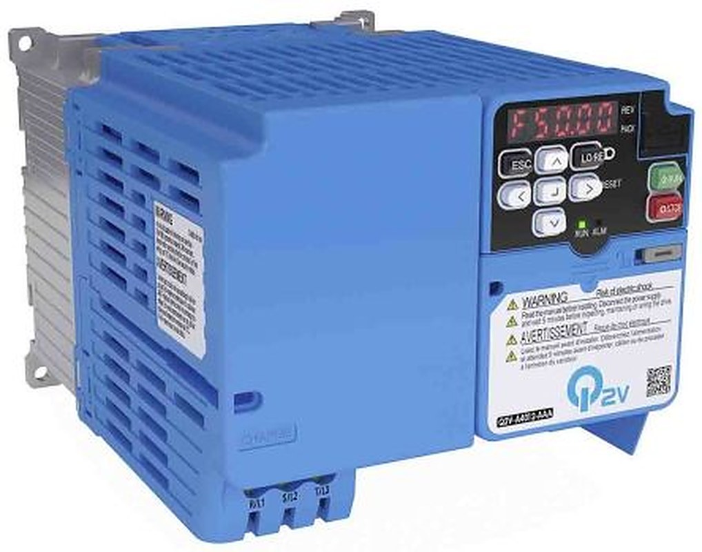 Omron Inverter Drive, 1.5 kW, 3 Phase, Q2V Series 480V 4.1 A