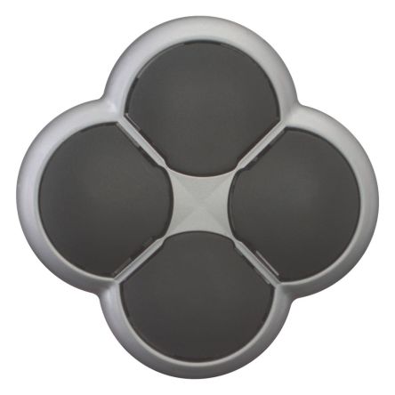 Eaton RMQ Titan M22 Series Black Momentary Push Button Head, 22.5 mm Cutout, IP66