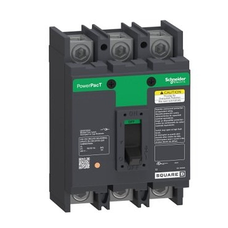 Automatic switch, PowerPacT Q, 225A, 3 pole, 240VAC, 10kA, lugs, magnetic, control wire both (Automatic switch PowerPacT Q) is a Schneider Electric product. Designed for reliable performance and long service life. Available across Iraq — contact us for pricing and delivery options.