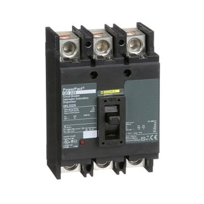 Circuit breaker, PowerPacT Q, 225A, 3 pole, 240VAC, 25kA, lugs, thermal magnetic, 80% (Circuit breaker PowerPacT Q) is a Schneider Electric product. Designed for reliable performance and long service life. Available across Iraq — contact us for pricing and delivery options.