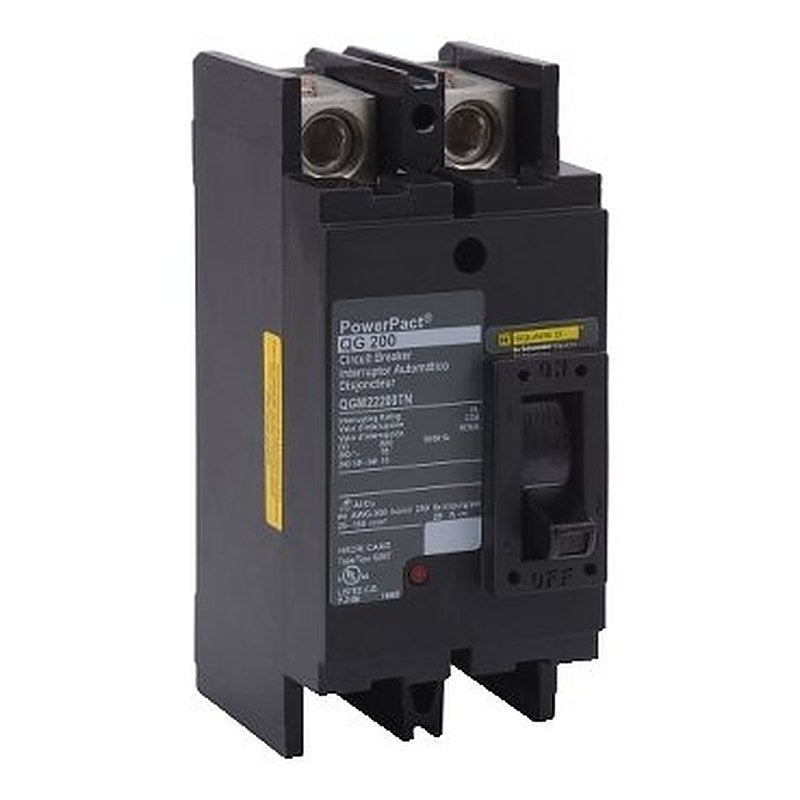 Circuit breaker, PowerPacT Q, 200A, 2 pole, 240VAC, 65kA, lugs, thermal magnetic, 80%, top of panel (Circuit breaker PowerPacT Q) is a Schneider Electric product. Designed for reliable performance and long service life. Available across Iraq — contact us for pricing and delivery options.