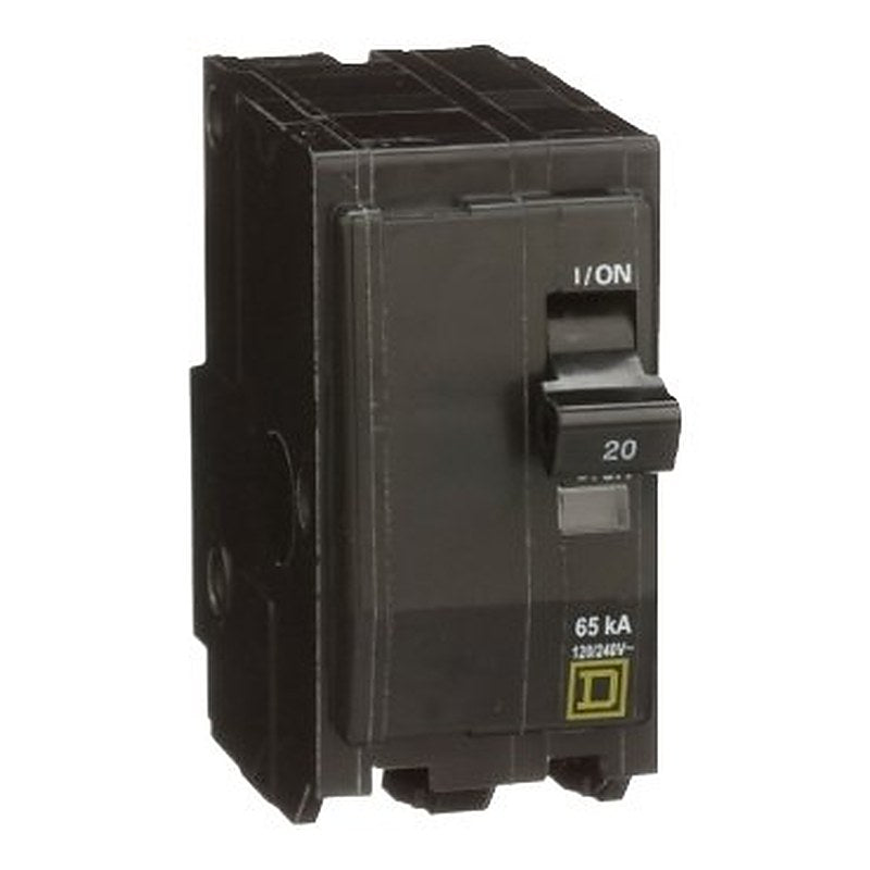 Mini circuit breaker, QO, 20A, 2 pole, 120/240VAC, 65kA, plug in (Mini circuit breaker QO) is a Schneider Electric product. Designed for reliable performance and long service life. Available across Iraq — contact us for pricing and delivery options.