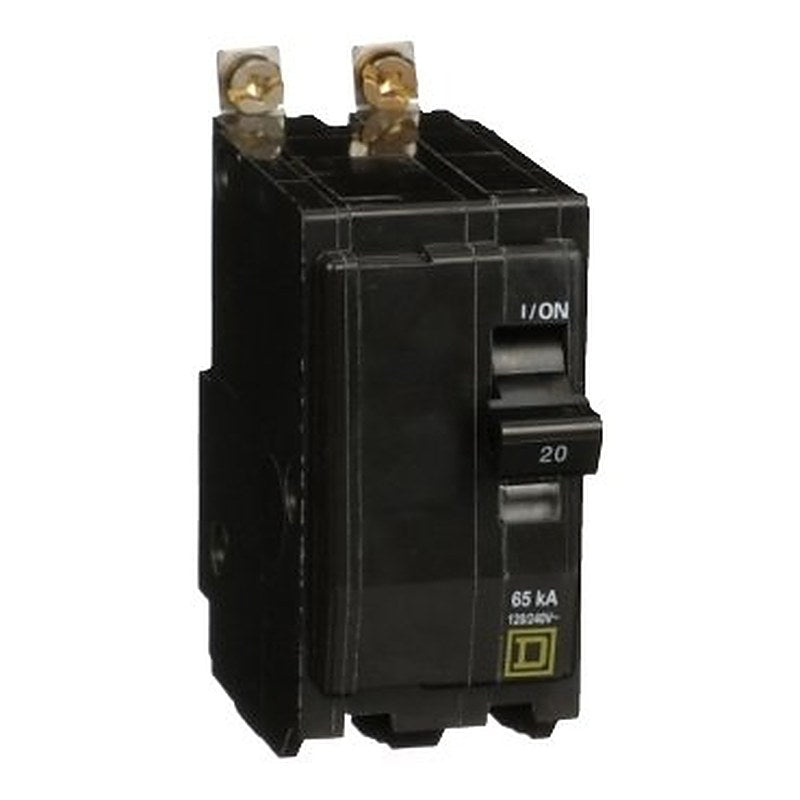 Mini circuit breaker, QO, 20A, 2 pole, 120/240VAC, 65kA, bolt on (Mini circuit breaker QO) is a Schneider Electric product. Designed for reliable performance and long service life. Available across Iraq — contact us for pricing and delivery options.