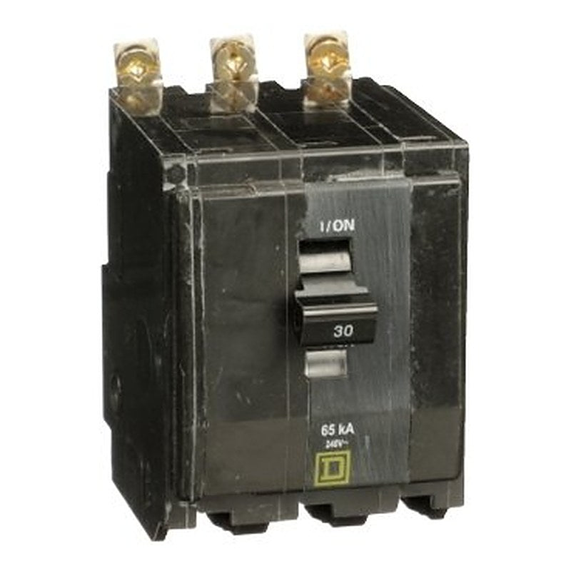 Mini circuit breaker, QO, 30A, 3 pole, 120/240VAC, 65kA, bolt on (Mini circuit breaker QO) is a Schneider Electric product. Designed for reliable performance and long service life. Available across Iraq — contact us for pricing and delivery options.