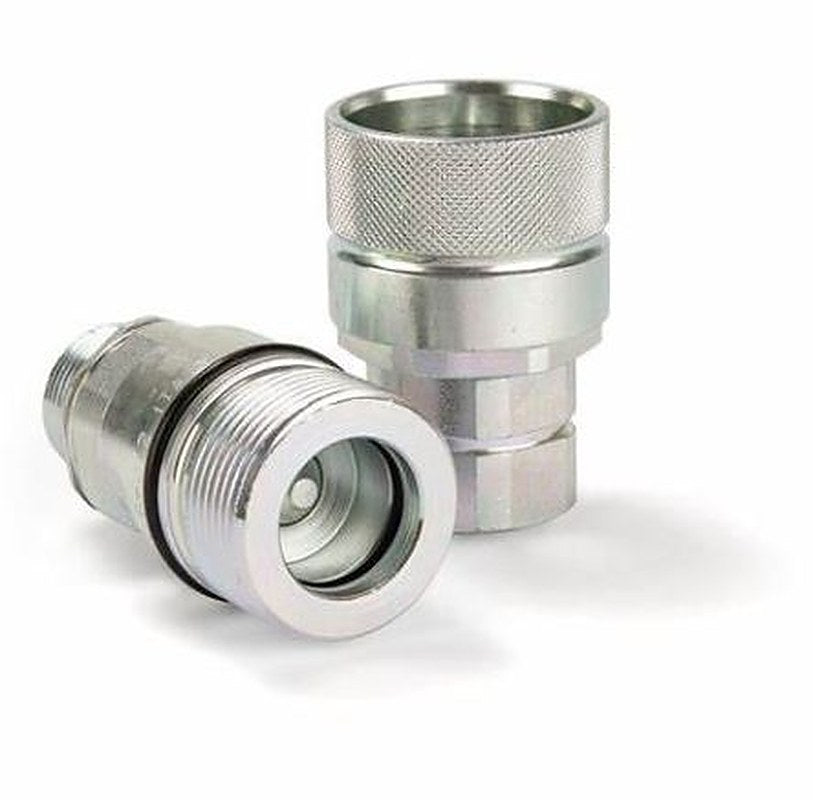 Parker Steel Hydraulic Quick Connect Coupling Female BSP 3/8 in, 450 bar