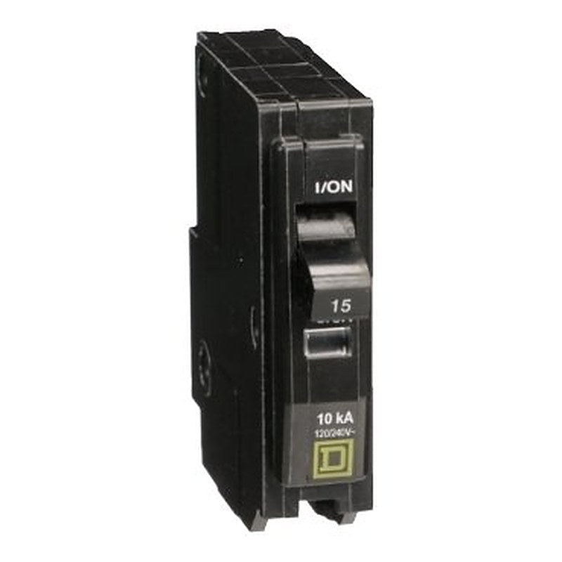 Mini circuit breaker, QO, 15A, 1 pole, 120/240VAC, 10kA, plug in, ring (Mini circuit breaker QO) is a Schneider Electric product. Designed for reliable performance and long service life. Available across Iraq — contact us for pricing and delivery options.