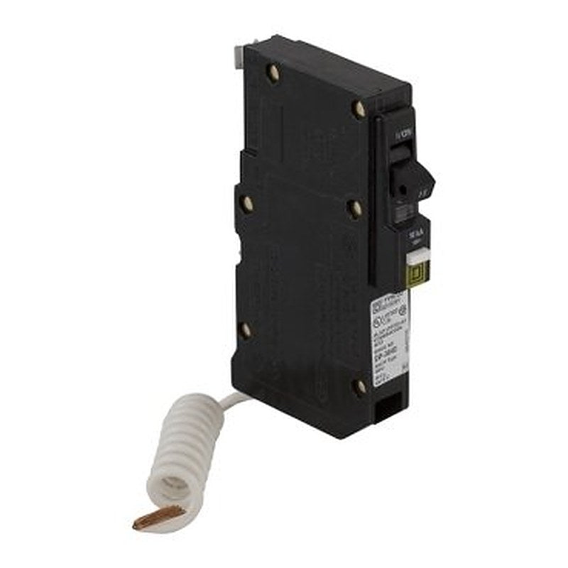 Mini circuit breaker, QO, 15A, 1 pole, 120VAC, 10kA, plug in, combo ARC fault, pigtail [TAA] (Mini circuit breaker QO) is a Schneider Electric product. Designed for reliable performance and long service life. Available across Iraq — contact us for pricing and delivery options.