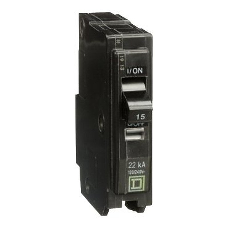 Mini circuit breaker, QO, 15A, 1 pole, 120/240VAC, 22kA, plug in (Mini circuit breaker QO) is a Schneider Electric product. Designed for reliable performance and long service life. Available across Iraq — contact us for pricing and delivery options.