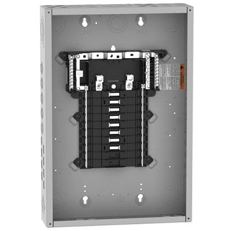 Load center, QO, 1 phase, 16 spaces, 24 circuits, 125A convertible main lugs, PoN, NEMA1, gnd bar (Load center QO) is a Schneider Electric product. Designed for reliable performance and long service life. Available across Iraq — contact us for pricing and delivery options.