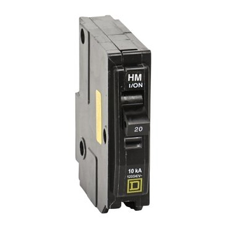 Mini circuit breaker, QO, 20A, 1 pole, 120/240VAC, 10kA, plug in, high magnetic, qty 10 (Mini circuit breaker QO) is a Schneider Electric product. Designed for reliable performance and long service life. Available across Iraq — contact us for pricing and delivery options.