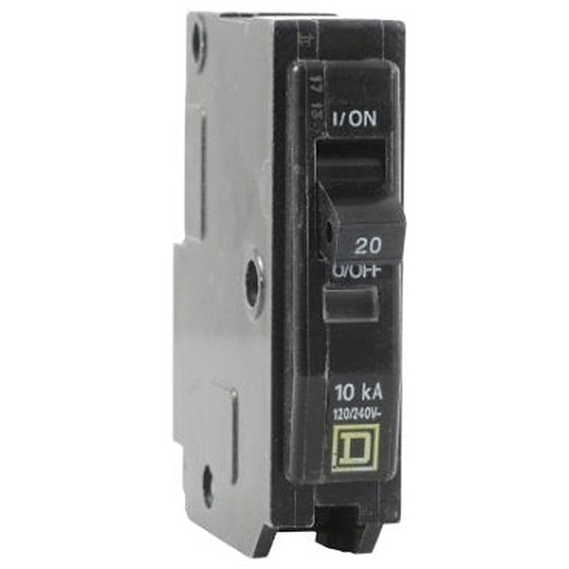 Mini circuit breaker, QO, 20A, 1 pole, 120/240VAC, 10kA, plug in, consumer pack (Mini circuit breaker QO) is a Schneider Electric product. Designed for reliable performance and long service life. Available across Iraq — contact us for pricing and delivery options.