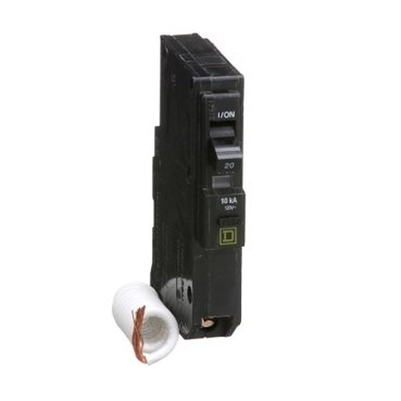 Mini circuit breaker, QO, 20A, 1 pole, 120VAC, 10kA, plug in, 30mA grd fault B [TAA] (Mini circuit breaker QO) is a Schneider Electric product. Designed for reliable performance and long service life. Available across Iraq — contact us for pricing and delivery options.