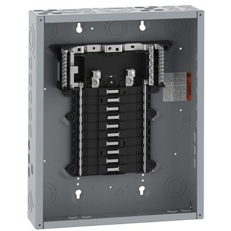 Load center, QO, 1 phase, 20 spaces, 24 circuits, 125A convertible main lugs, PoN, NEMA1, gnd bar (Load center QO) is a Schneider Electric product. Designed for reliable performance and long service life. Available across Iraq — contact us for pricing and delivery options.