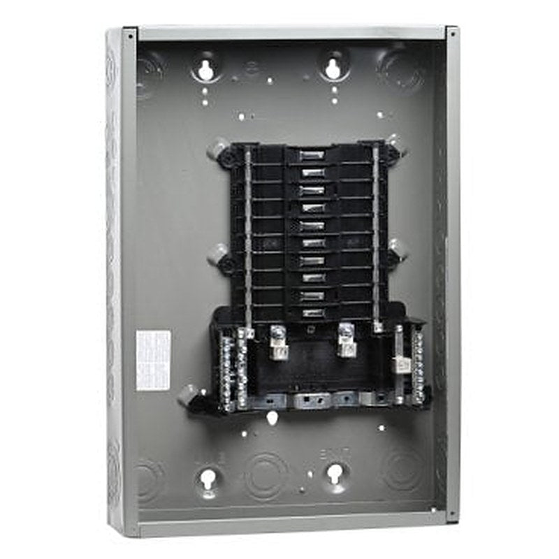 Load center, QO, 1 phase, 20 spaces, 20 circuits, 125A convertible main lugs, PoN, NEMA1, wide gutter (Load center QO) is a Schneider Electric product. Designed for reliable performance and long service life. Available across Iraq — contact us for pricing and delivery options.
