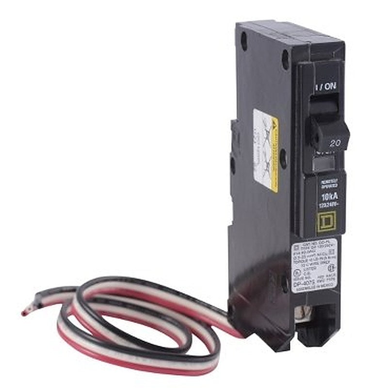 Mini circuit breaker, QO, 20A, 1 pole, 120/240VAC, 10kA, plug in, Powerlink, 48in leads (Mini circuit breaker QO) is a Schneider Electric product. Designed for reliable performance and long service life. Available across Iraq — contact us for pricing and delivery options.